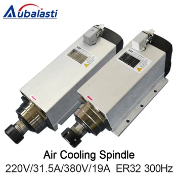 

HQD CNC Spindle 9KW P4 Ceramic Bearings Spindle Motor 9KW 300HZ ER32 220V 380V Tool Spindle For CNC Milling Router Machine