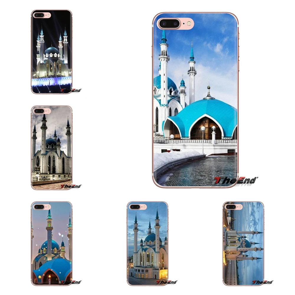 Silicone Shell Cover Qolsharif Mosque Kazan Russia For LG Spirit Motorola Moto X4 E4 E5 G5 G5S G6 Z Z2 Z3 G2 G3 C Play Plus Mini |