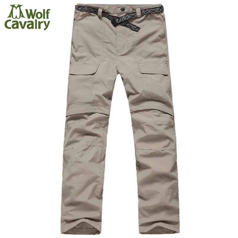 Cavalrywalf desmontable al aire libre Pantalones de senderismo escalada de montaña hombres Pantalones verano camping trekking deporte Pantalones, am004 Cavalrywalf desmontable al aire libre Pantalones de senderismo escalada de montaña hombres Pantalones verano camping trekking deporte Pantalones, am004