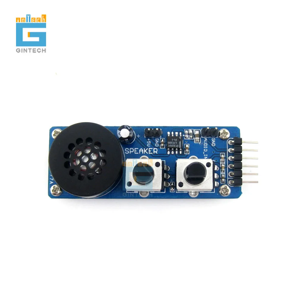 

Analog Test Board Analog Input/Output Module for Testing Integrated AD/DA Function MCUs with LM386M,Speaker Adjustable Resistor