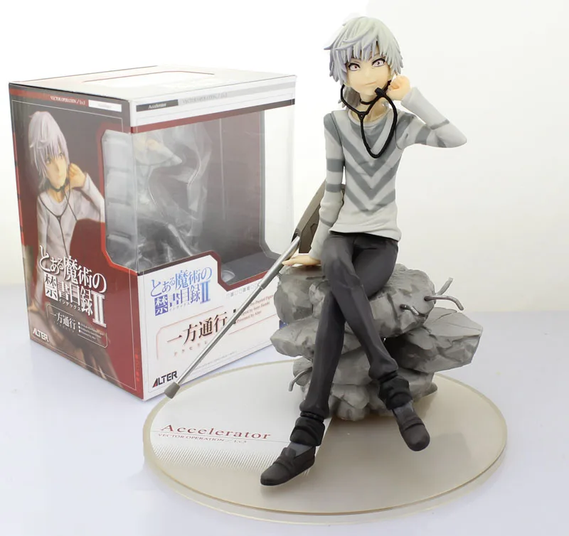 

Free Shipping 7" A Certain Magical Index Anime To Aru Majutsu no Index Accelerator PVC Action Figure Collection Model Toy Gift