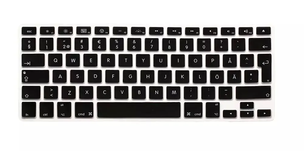 Swedish Silicone Euro Eu Keyboard Silicone Keyboard Cover For Apple Macbook Air Pro Retina 13 15 17 For Mac Book Laptop Skin Silicone Keyboard Cover Keyboard Covercover For Keyboard Aliexpress