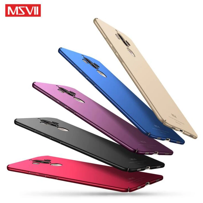 

MSVII Brand For Huawei Mate 9 Case Matte Hard Coque Luxury Mate9 Back Cover Slim Fashion Phone Housing