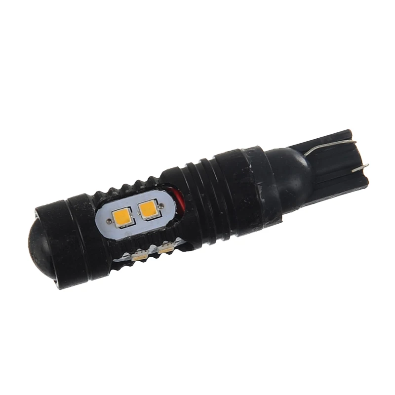 2 шт. авто светодиодный T10 canbus 2323 10 SMD линзы спот W5W 194 168 светильник лампа без ошибок