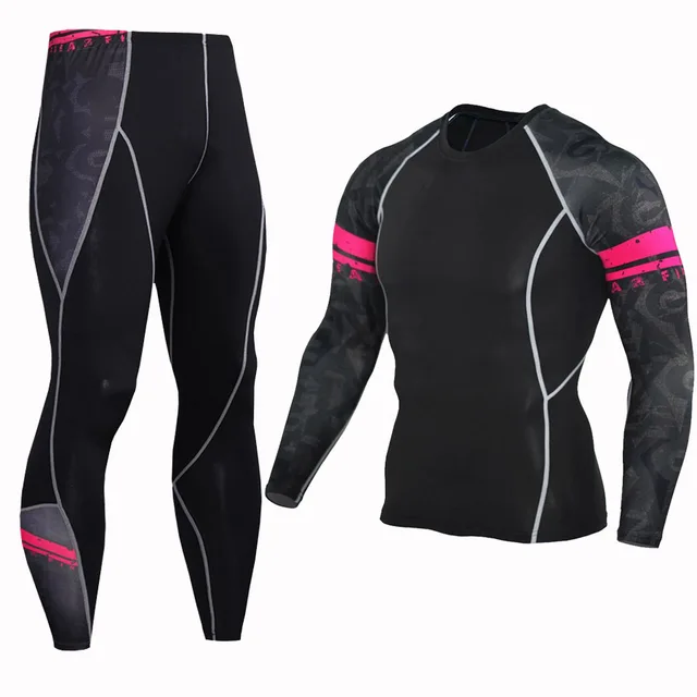 Special Offers Compression Sports Set Long Sleeve Pants 2pcs suit Gym Fitness Bodybuilding Run MMA Sportswear Fast Dry Tight Jogging Clothes Special Offers Compression Sports Set Long Sleeve Pants 2pcs suit Gym Fitness Bodybuilding Run MMA Sportswear Fast Dry Tight Jogging Clothes