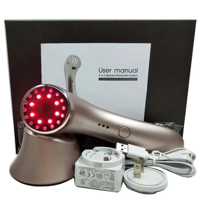 Buy 3 IN 1 Face Spa Beauty Salon Heating Infrared Red
