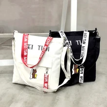 Женская Холщовая Сумка на плечо, Женская Повседневная эко-сумка, складные многоразовые сумки для покупок, кошелек, женский хлопковый тканевый мешочек