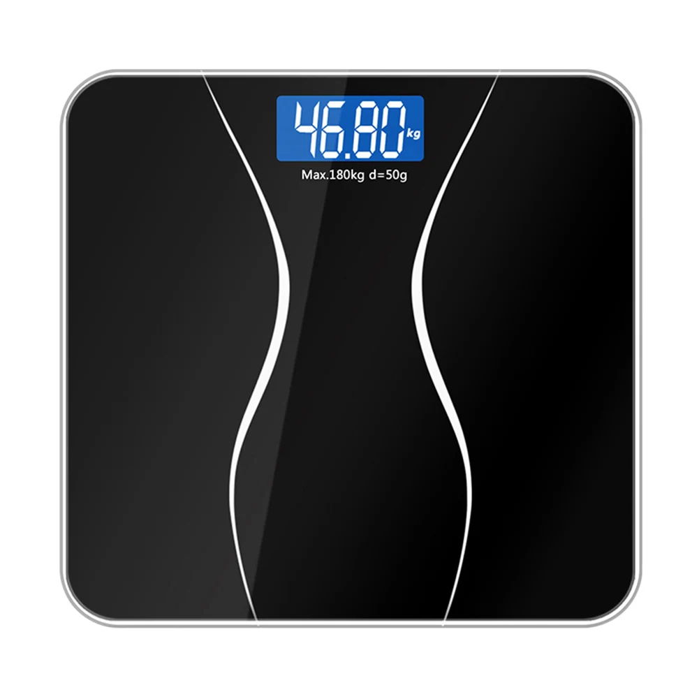 High Electronic Glass Body Scale Digital Weight Balance LCD Display Smart Household 180KG/50G UEJ High Electronic Glass Body Scale Digital Weight Balance LCD Display Smart Household 180KG/50G UEJ