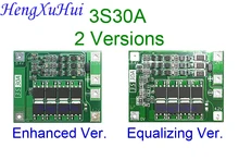 Cheap 3S30A Lithium Power Battery Protection Board Drive Drill Motor 11.1V 12.6V PCB Board (Equalized Charging Optional)