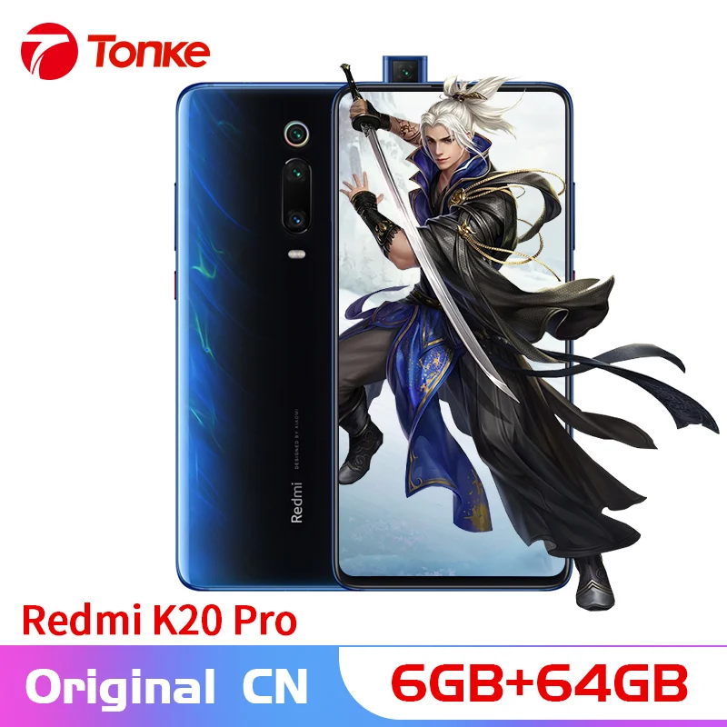 

Original CN Rom Xiaomi Redmi K20 Pro 6GB RAM 64GB ROM Snapdragon 855 Octa Core 6.39" FHD Full Screen 48MP Triple Camera