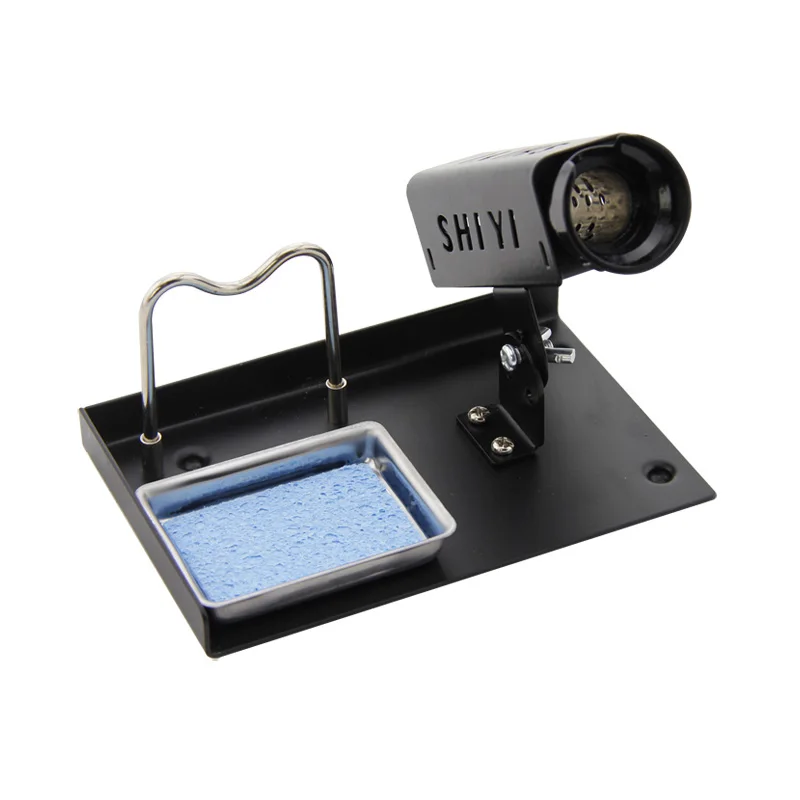 Soldering High Quaility Noble Soldering Iron Support Stand Station Metal Basewith 1 Sponge cleaner Soldering High Quaility Noble Soldering Iron Support Stand Station Metal Basewith 1 Sponge cleaner