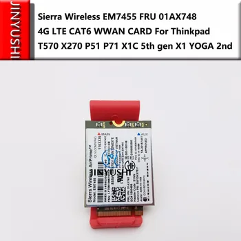 

EM7455 FRU 01AX748 4G LTE CAT6 for Thinkpad 2017 X1 carbon 5th X1 YOGA 2nd X270 T470 T470S T470P T570 L570 L470 P51 P71 P50