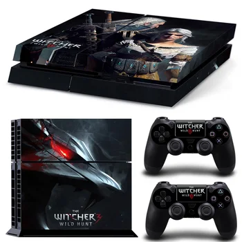 

Free drop shipping Wonderful Cool Waterproof Skin Design Sticker for Sony PS4 Console + 2PCS Controllers Skin Decals #TN-P4-5208