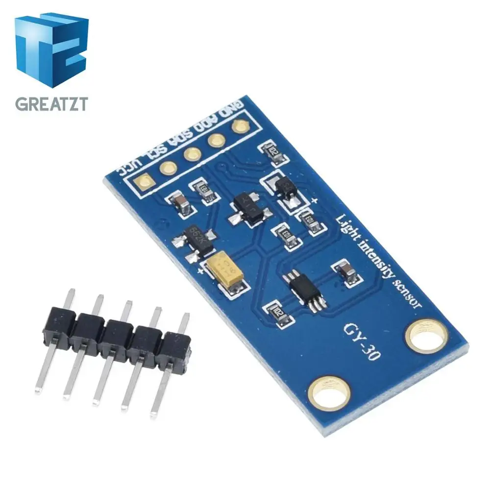 

GREATZT GY-30 The digital optical intensity illumination sensor BH1750FVI of module for arduino