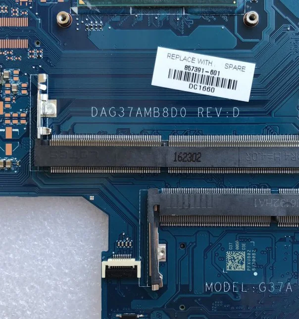 Материнская плата для ноутбука hp 17 AB 17T 857391 001 501 материнская DAG37AMB8D0 601 960M 4 Гб