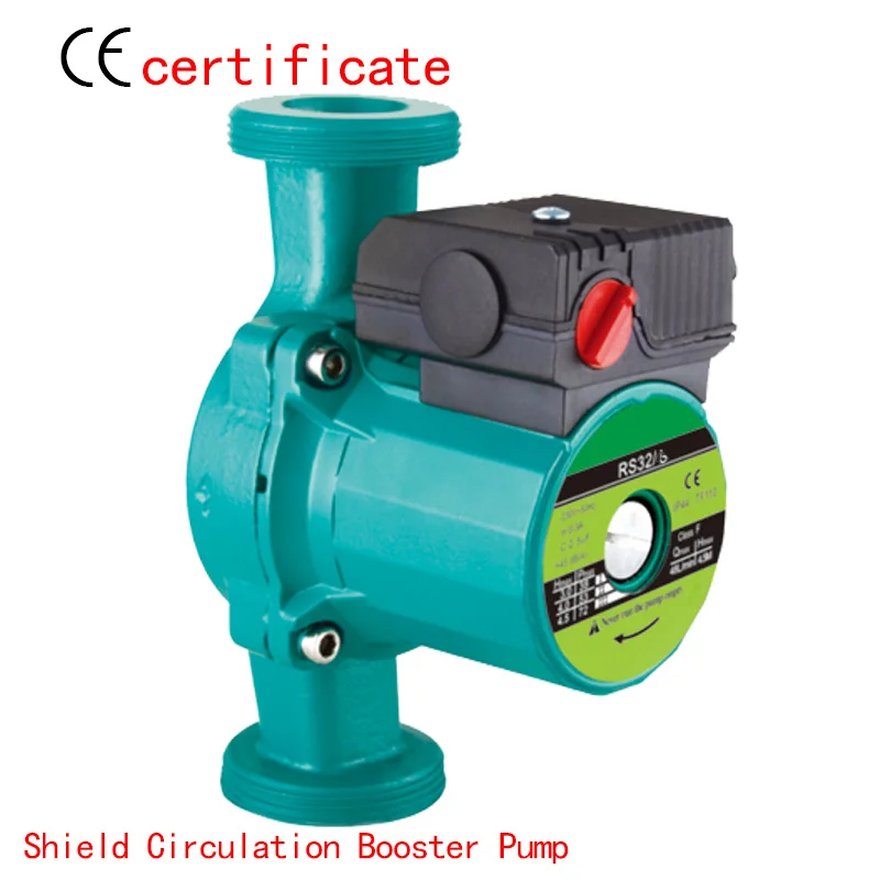 

CE Approved shield circulating booster pump RS32-6,pressurized with industrial equipment,air condition,warm water,household pipe