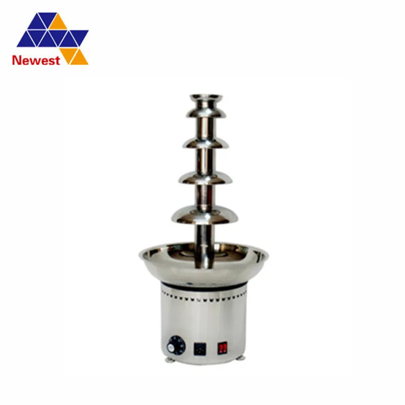 

Home use mini chocolate fountain chocolate melting waterfall machine for party 4/5/6/7 tiers