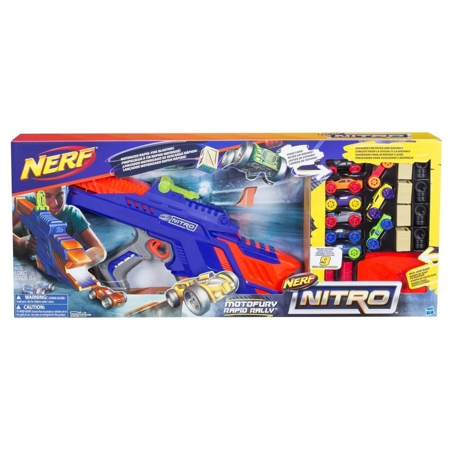 Hasbro HSBC0787 Nerf Nitro Motorfury Rapid Rally Toys (1)