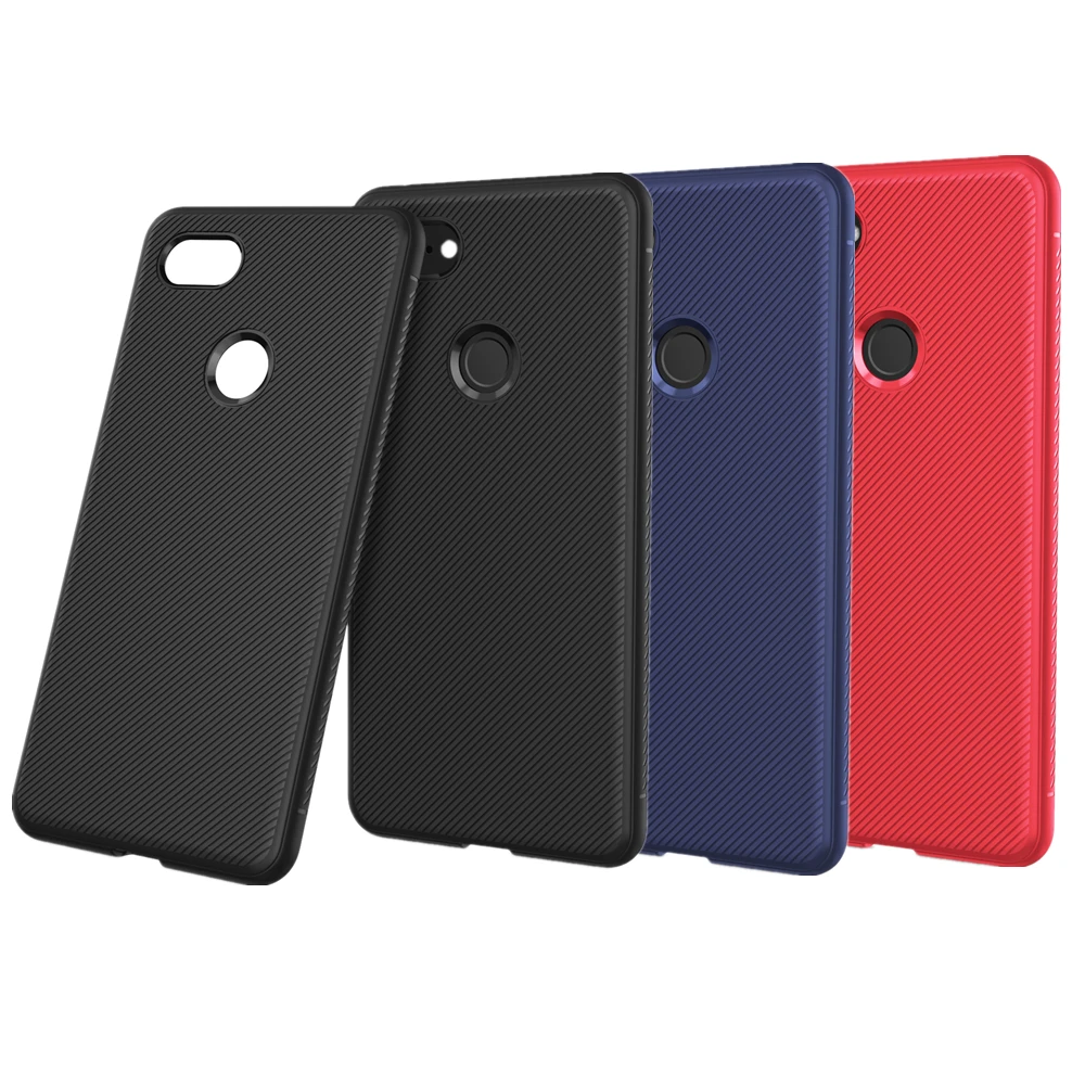 

For Google Pixel 3 XL Phone Case Pixel 3A XL Ultra Silicone Matte Textured TPU Shockproof Cover For Pixel 3/3A/4/4 XL Back Coque