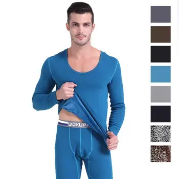 

M-XL Men thermal underwear sets 2016 winter men plus thick velvet men underwear, thermal underwear Men Long Johns