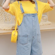 17zp джинсы с поясом Для женщин весна-лето г. Корейская версия из свободные широкие ноги большой Размеры модные характерные подтяжки