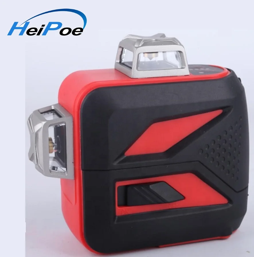 

3D Rotating red Laser Level MW-93T-3-R/360 degree self-leveling 12 lines red beam 3D laser level