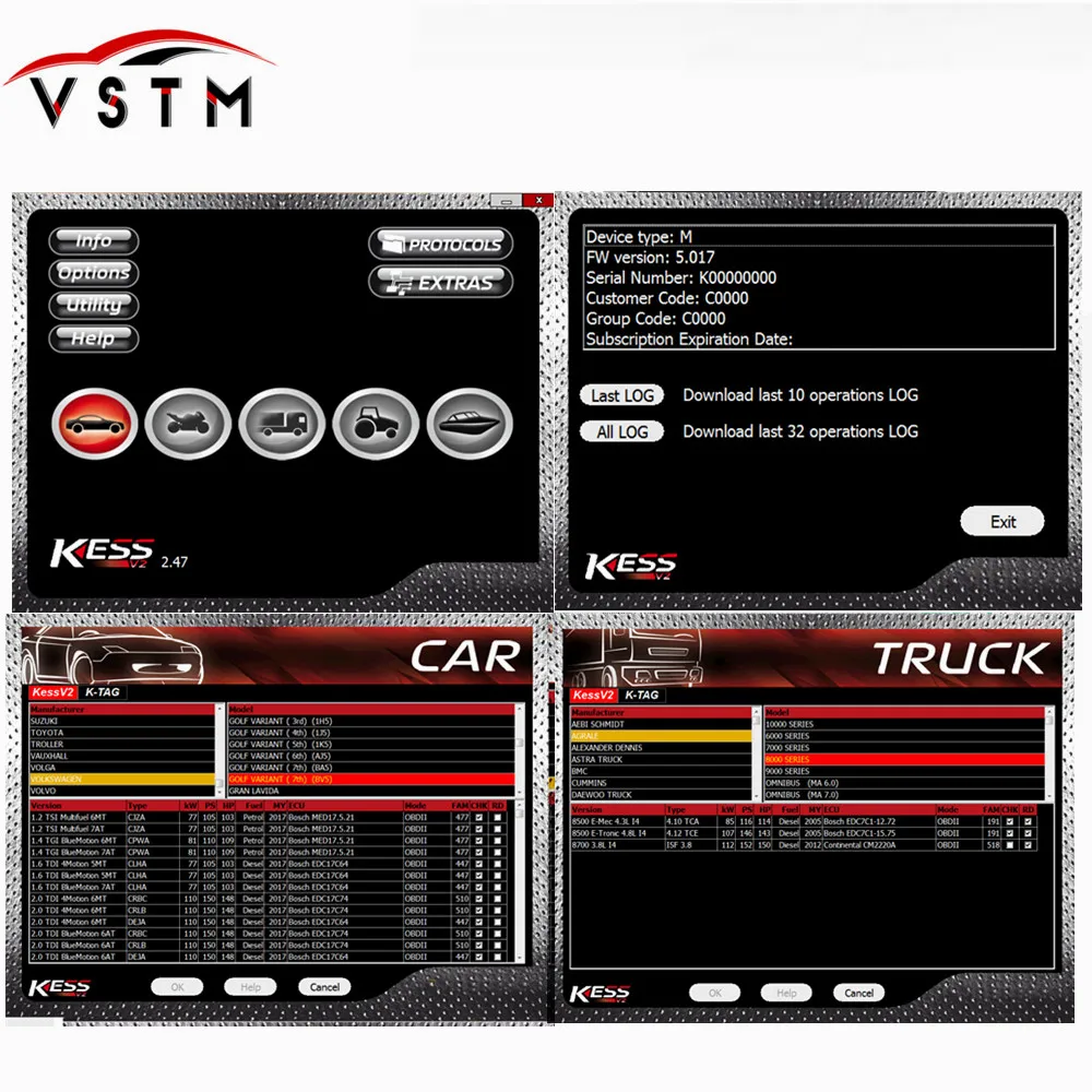 

EU Online SW V2.47 For Kess V2 V5.017 5.017 Ksuite 2.47 Unlimited Add More Protocol OBD2 Manager Tuning Kit ECU Chip Tuning tool