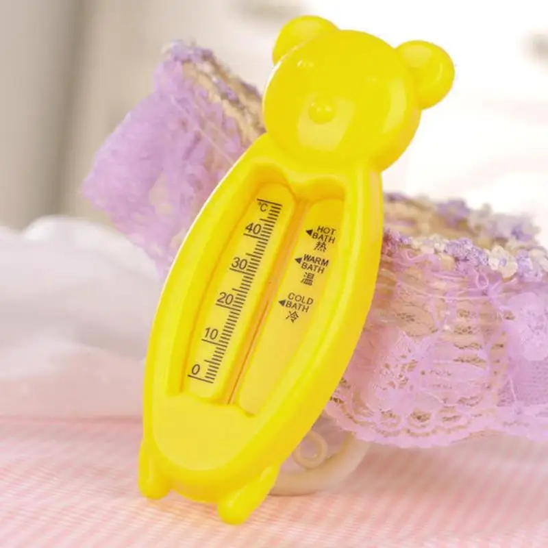 Термометр для воды Медведь Детский поплавок термометр пластиковая Ванна датчик воды термометр для домашнего использования инструменты для ухода за ребенком плавающий прекрасный