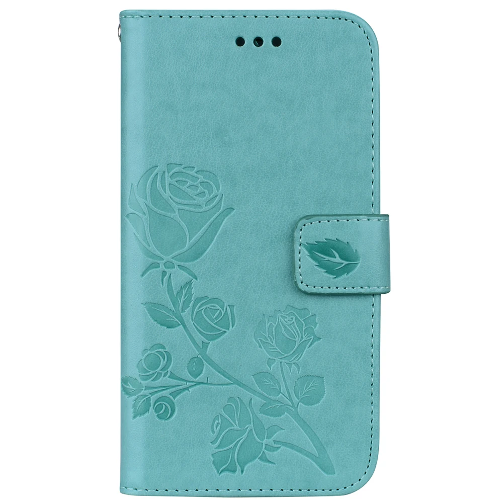 Чехол для телефона для huawei Y6 Y7 Y8 Y9 Y3 Y5 II Prime Pro из искусственной кожи кожаный чехол-книжка с задней панелью Чехлы, сумки - Цвет: Зеленый