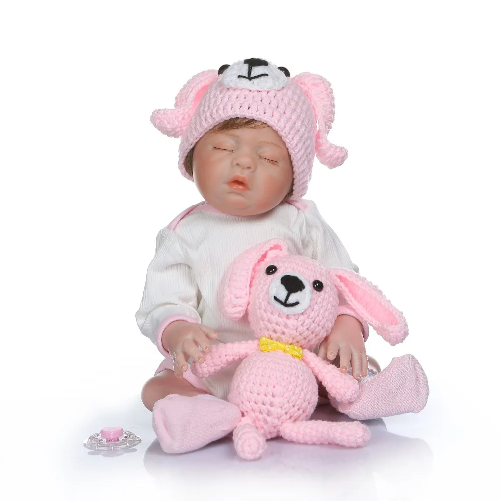 50 см corpo силикон Reborn Baby Doll Игрушки для девочек Реалистичная кукла-Новорожденный Кукла Reborn День рождения Рождественский подарок bebes reborn