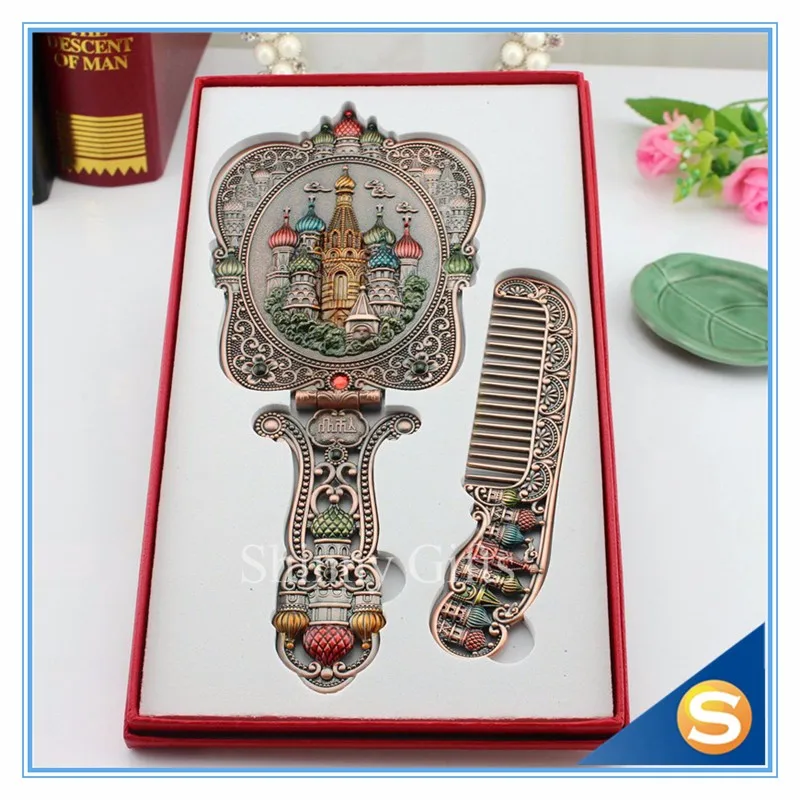 Russian style mirror set Wedding Gifts (31)