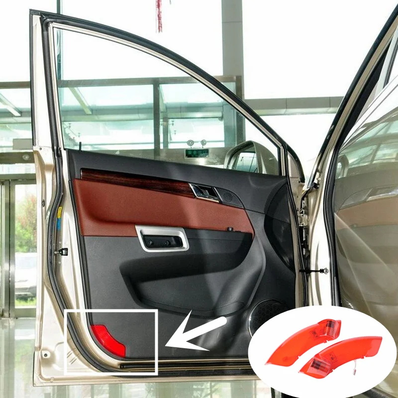  2X For Chevrolet Captiva Opel Antara LED Car Door Welcome Light Projector Logo Car Styling LED Ghos - 4000028304821