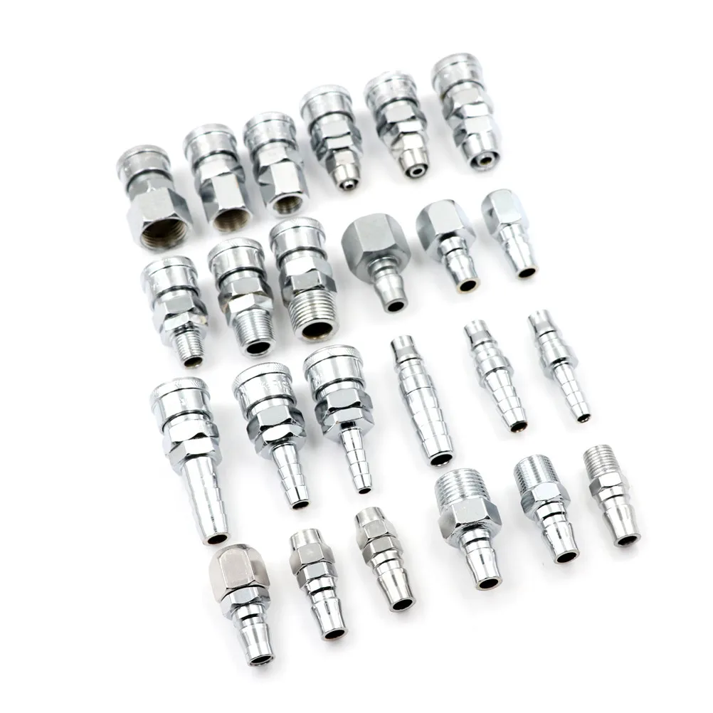 

1PCS Euro Fittings Air Hose Compressor Connector Male/Female Euro Quick Release Fitting