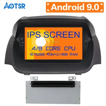 

Android 9 Car DVD Stereo For Ford Fiesta 2013 2014 2015 2016 GPS Navigation Video Multimedia head unit Auto radio tape recorder