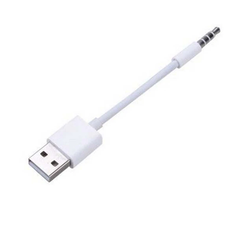 Usb кабель для зарядки и передачи данных для Apple iPod для Shuffle USB до 3,5 мм Кабель-адаптер для MP3 MP4 плеера динамик зарядное устройство шнур провод