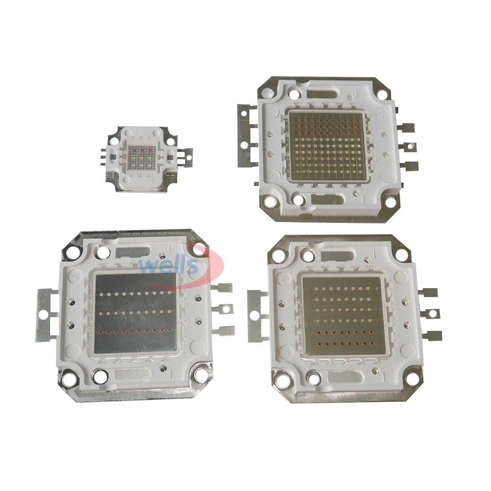 Светодиодный чип высокой мощности 10 Вт-100 Вт COB SMD светодиодный холодный теплый белый RGB 10-100 Вт