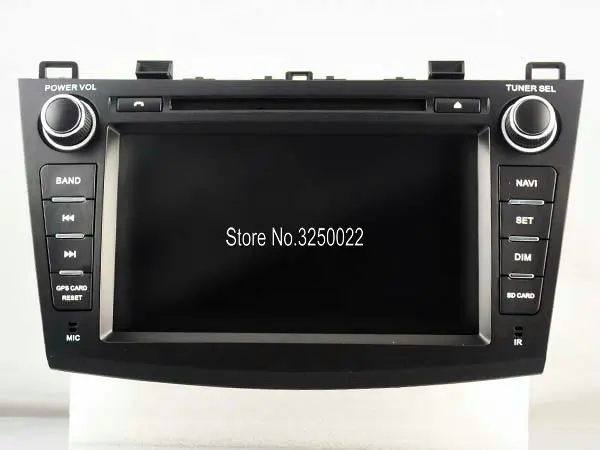 Discount Android 9.0 Car Dvd Navi Player FOR MAZDA 3 2010-2012 audio multimedia auto stereo support DVR WIFI DAB OBD all in one 1