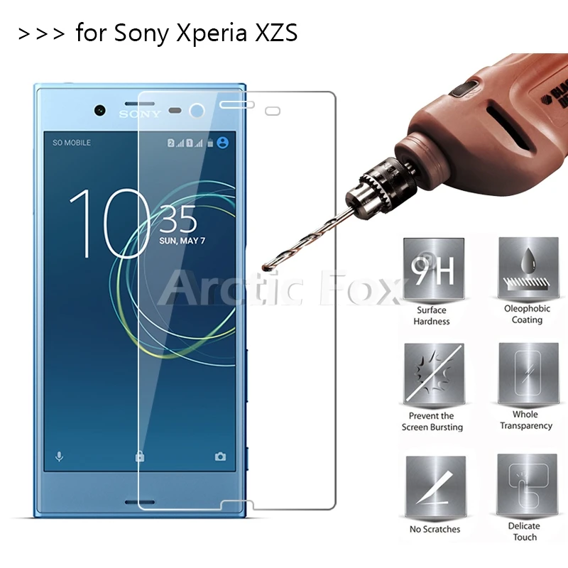 5 шт./лот закаленное Стекло для sony Xperia XZS G8231 Dual Sim Экран протектор Защитная пленка |