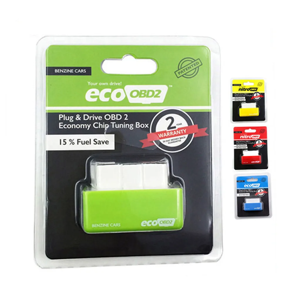 

Plug and Drive EcoOBD2 Fuel Saving Device New Best Tool Save 15% Fuel Auto Tool Car Styling Accessories