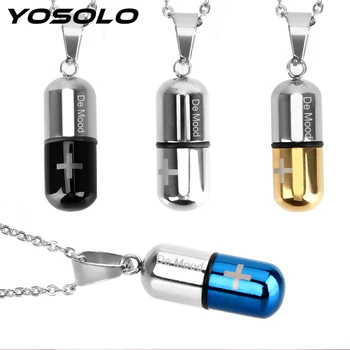 

YOSOLO Car Hanging Perfume Pendant Empty Capsule Bottle Car-styling Air Freshener Fragrance for Essential Oils Diffuser