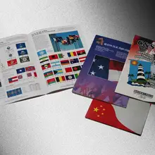 16 страниц каталог печати, A4 размер, 80gsm бумага