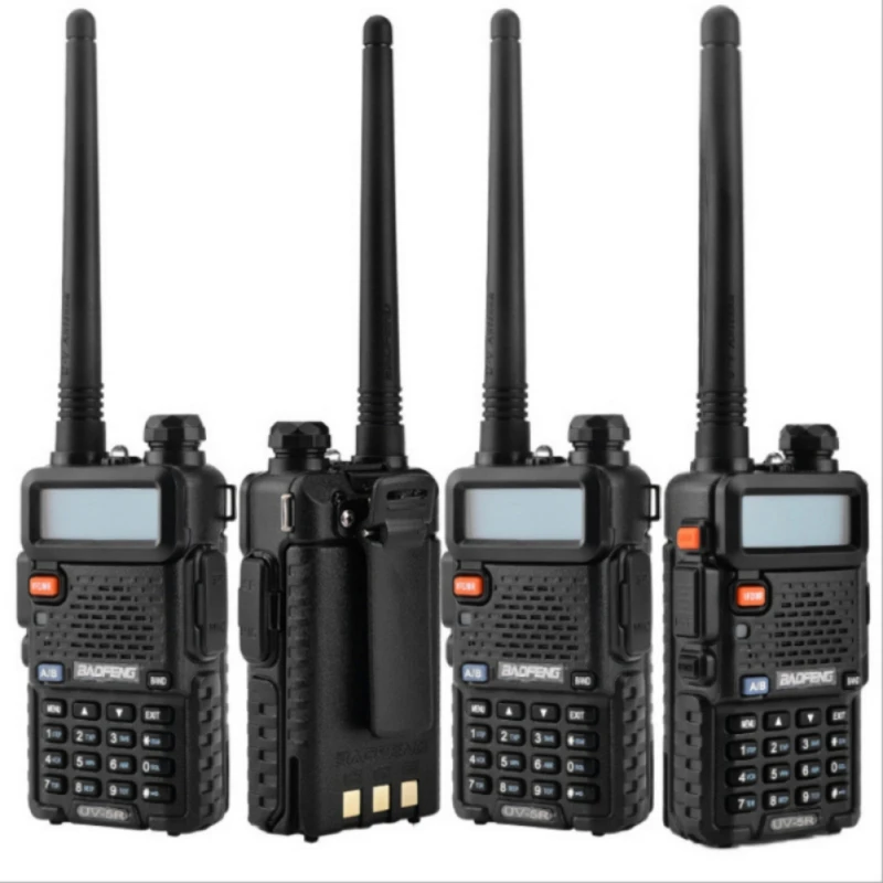 

Baofeng UV-5R Dual Band VHF/UHF 136-174MHz & 400-520MHz FM Portable Dual Band Two Way Radio Handheld Walkie Talkie BF-UV5R