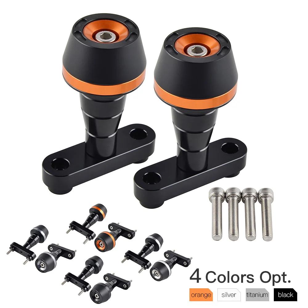 

NICECNC Left Right Frame Sliders Crash Protector For KTM Duke 125 250 2012-2017 Duke 390 2013 - 2018 2014 2015 2016 2017