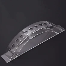 1 шт. Новая прозрачная акриловая подставка держатель для бровей ручка машина стойки держатели татуировки Постоянный макияж аксессуары