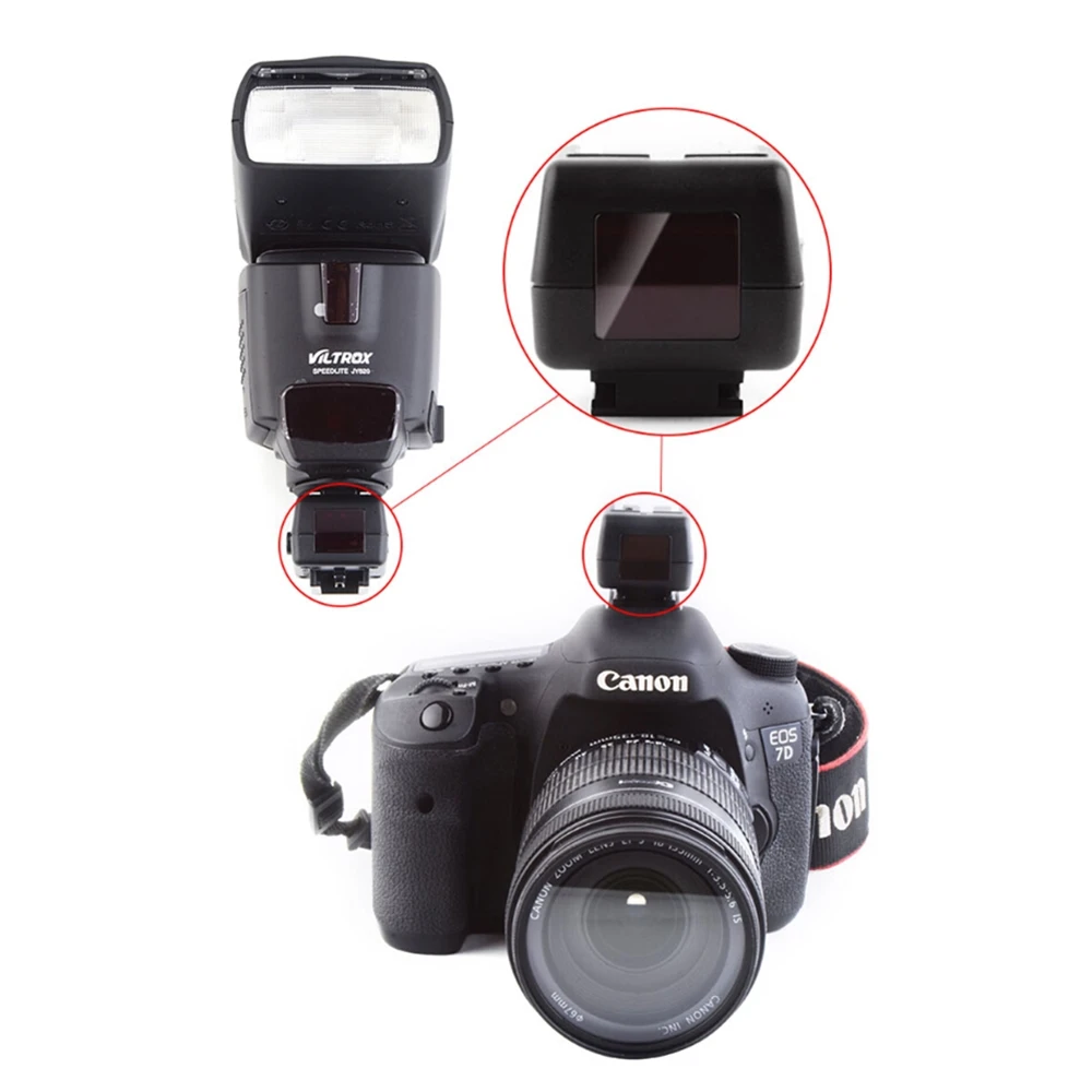 Viltrox FC 6S HotShoe беспроводной контроллер вспышки оптический ведомый триггер адаптер