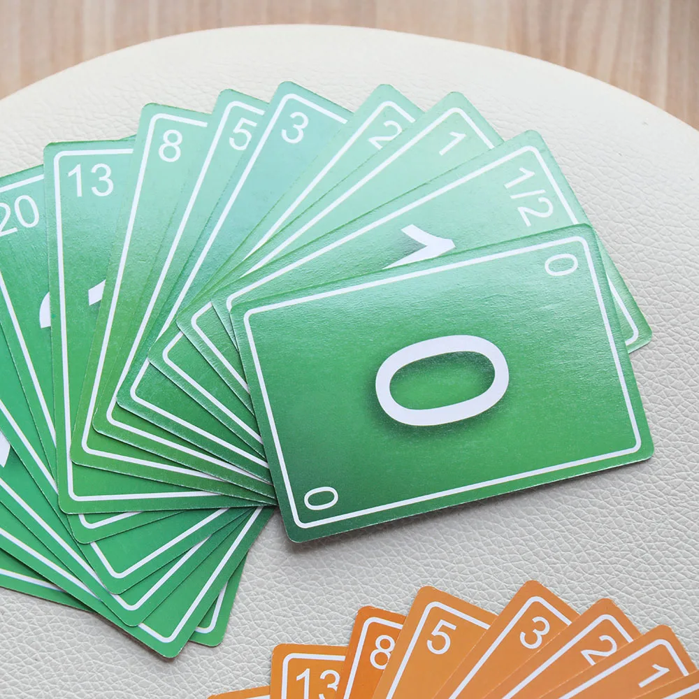 Последняя карточка Scrum Poker AG для разработки Agile poker card проектная оценка