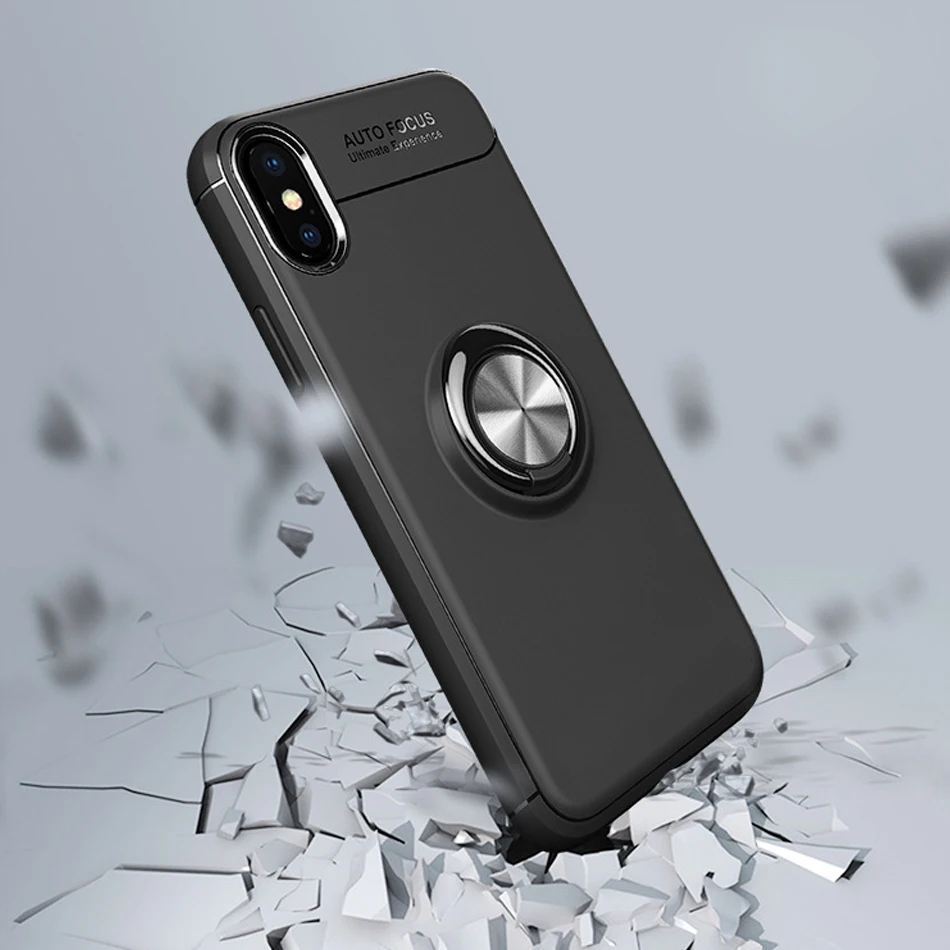Чехлы для телефонов iphone X 8 7 6 6s плюс 5 5S SE модный магнит Автомобильный держатель