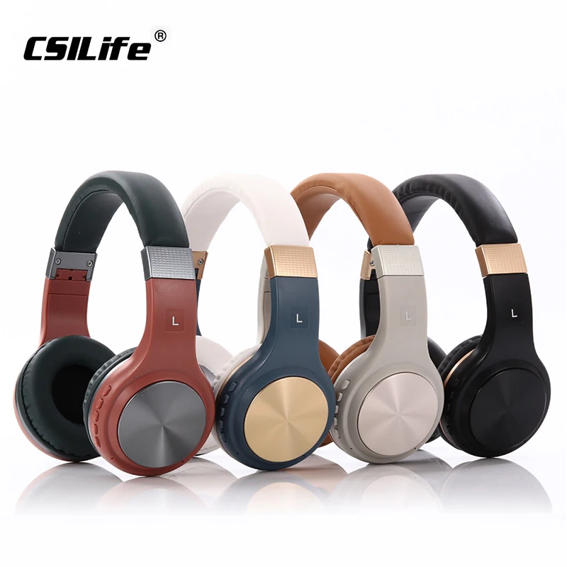 CSILife KD46 Bluetooth Wireless Headphones TF Card Radio Bests Support Comfortable Gaming Headset Stereo HIFI for Android IOS |