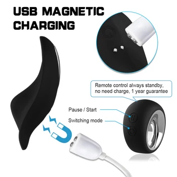 Panties Vibrator for Women Wireless Remote Vibrating Panties Clitoral Stimulate Invisible Vibrating Egg Adult Sex Toy for Couple 4