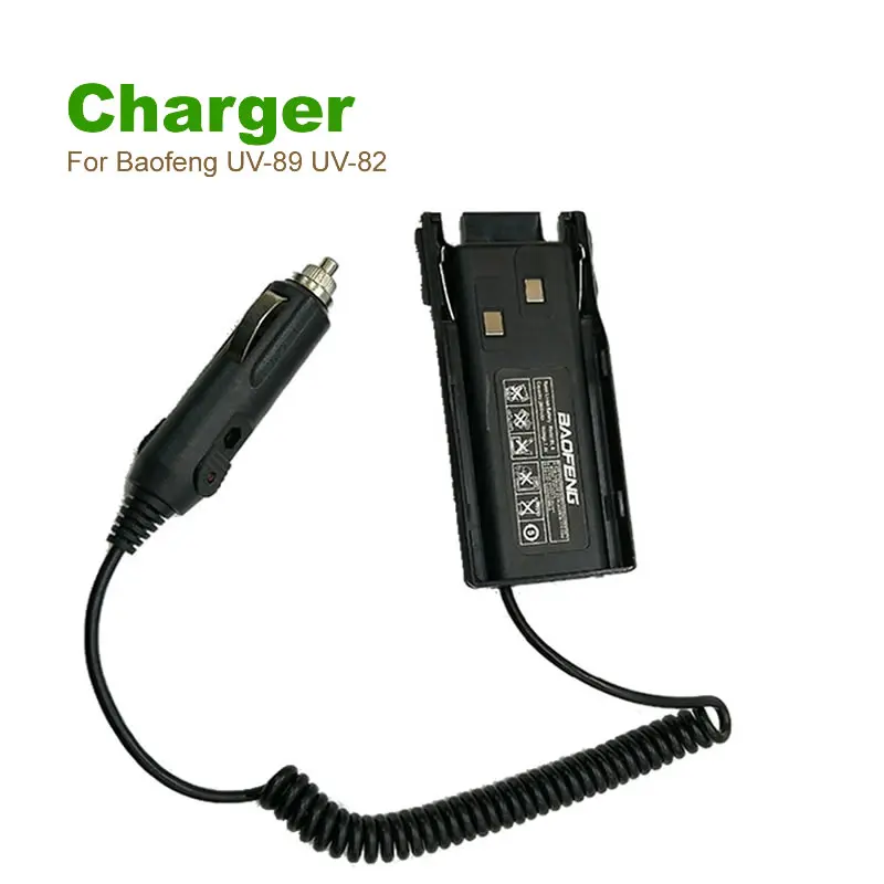 

Hot Sale Baofeng Car Charger Battery Eliminator For Walkie Talkie UV-82 Two Way Radio UV82
